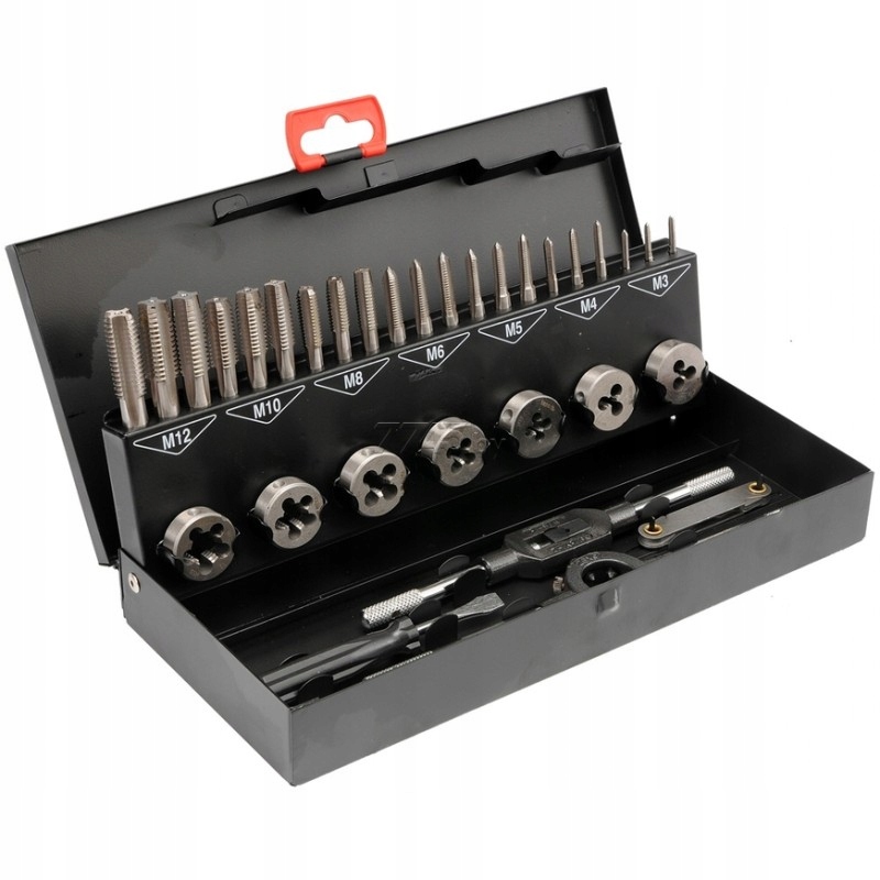 ROCKFORCE метчики + плашки компл. 32cz M032-1