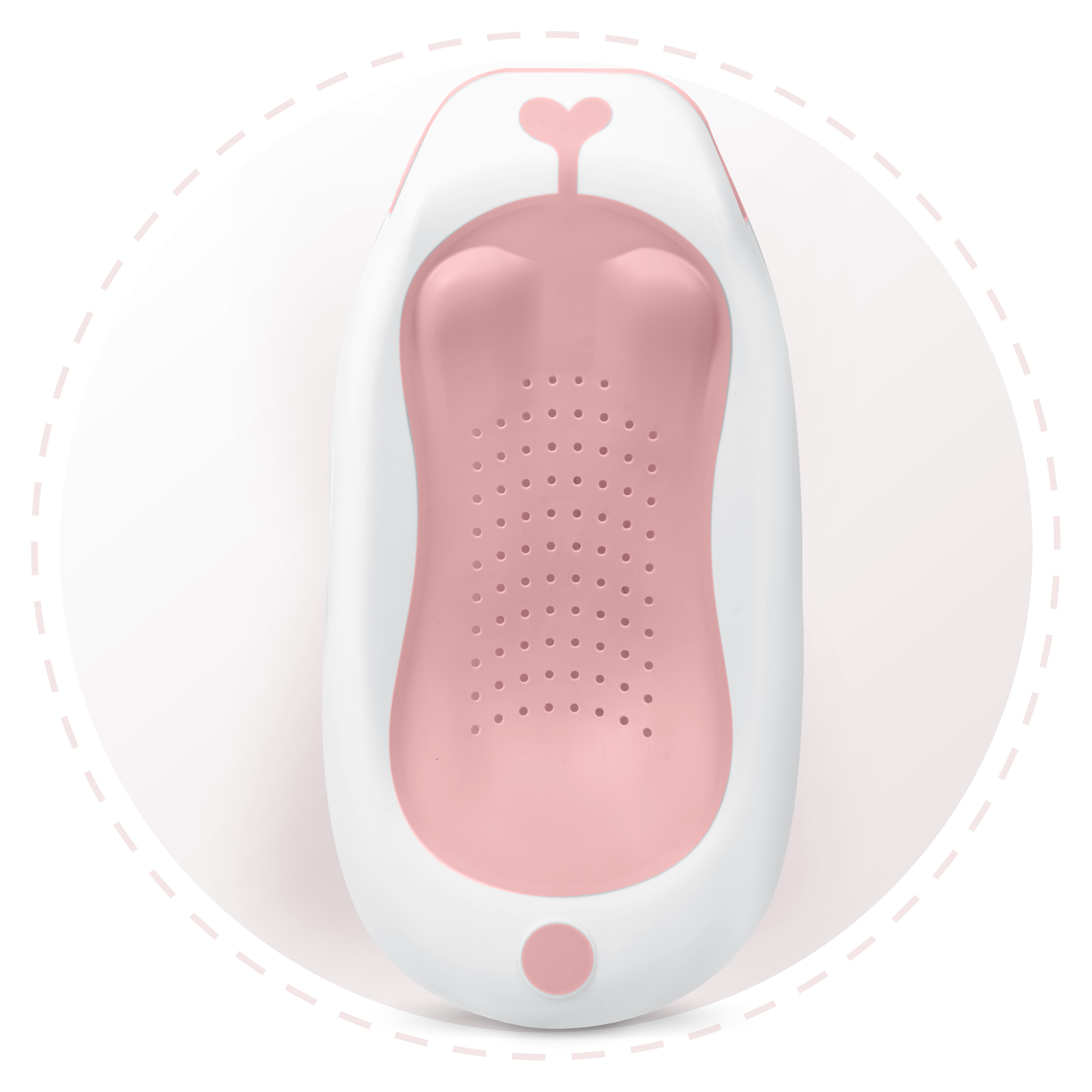 WKŁADKA DO WANIENKI DLA NIEMOWLĄT PODUSZKA LEŻACZEK DO KĄPIELI RICOKIDS Stan opakowania oryginalne