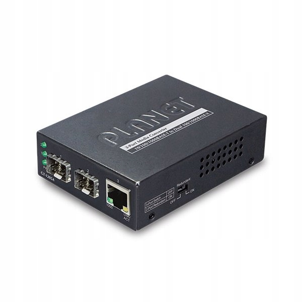 Planet GT-1205 konvertor 1x 10/100 1000Base-T 2x Sfp