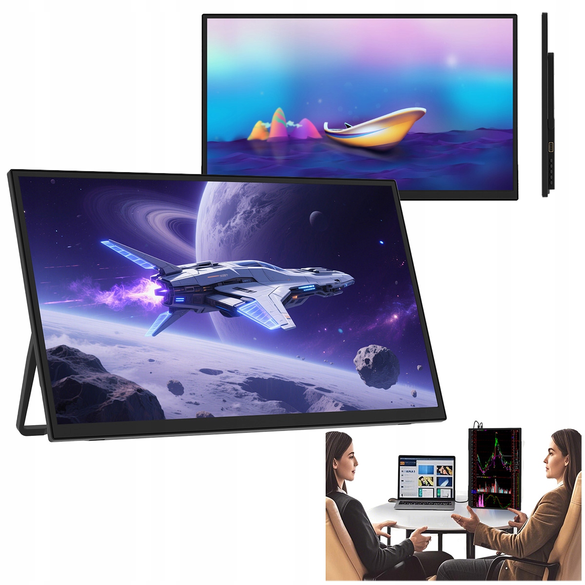 Zeuslap Z18S 18,5" Full HD IPS 100Hz 4ms Przenośny