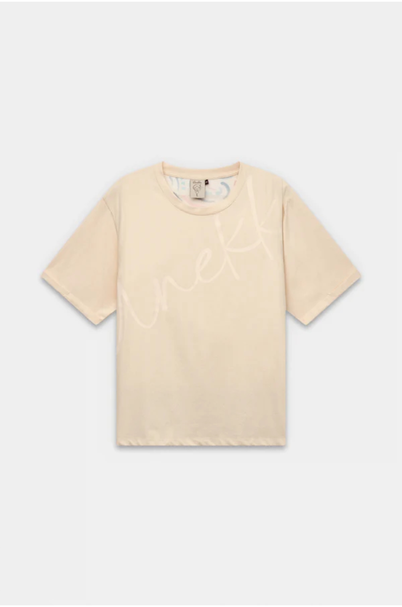 Anekke Muse Olympia T-Shirt S/m Oversize Béžová Tričko s krátkým rukávem