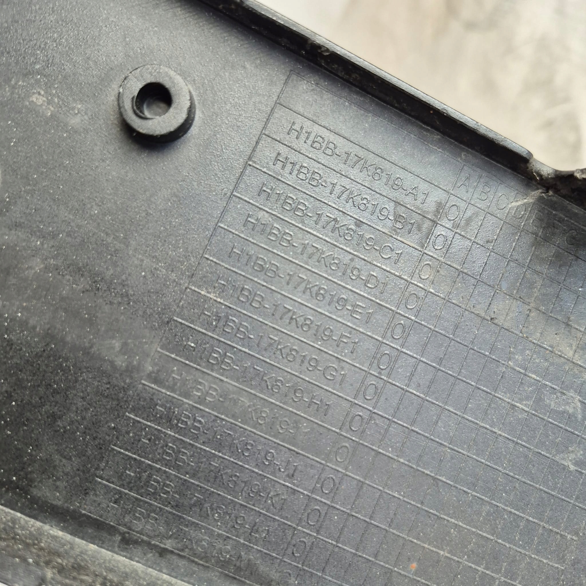 FORD FIESTA VIII 8 MK8 16-21 bumper front front
