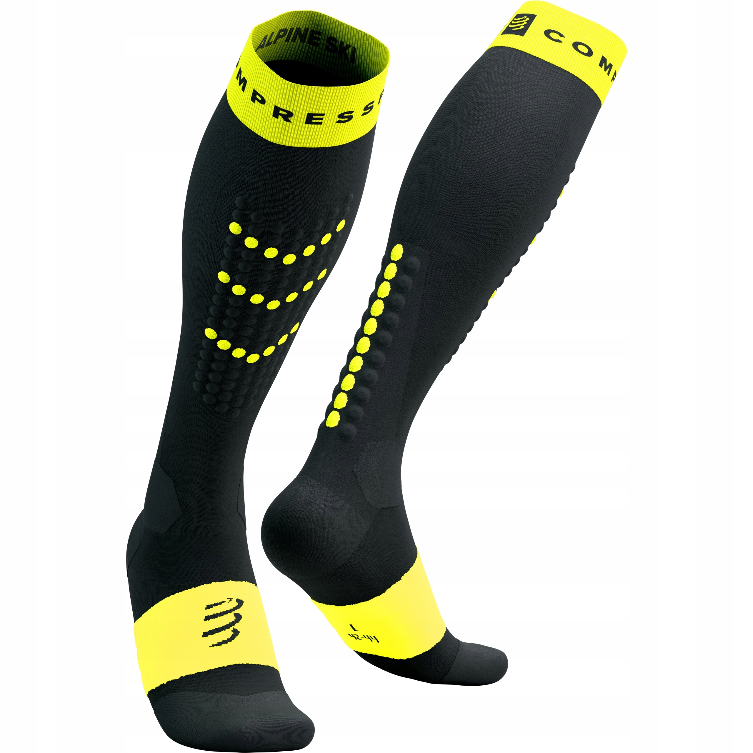 Skarpety Narciarskie Kompresyjne Compressport Alpine Ski Full Socks T1