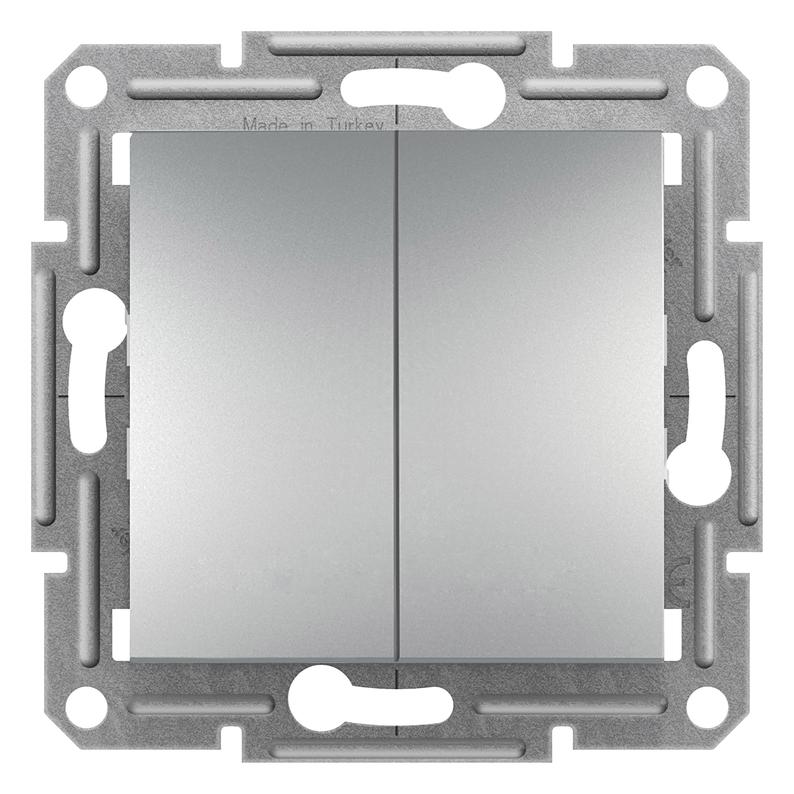 

Asfora Włącznik świecznikowy aluminium