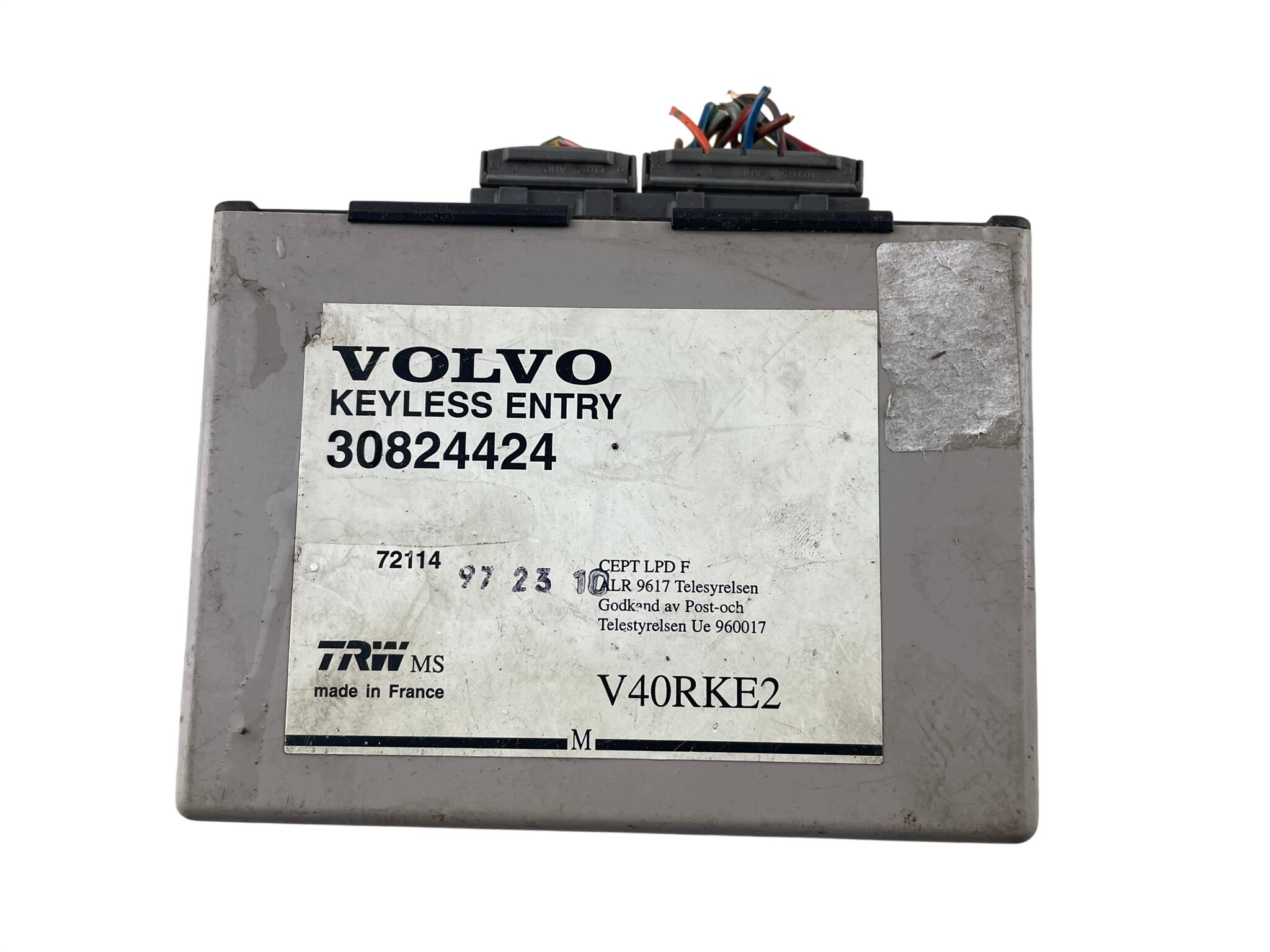 module control unit of a lock 30824424 Volvo OE wersja europejska