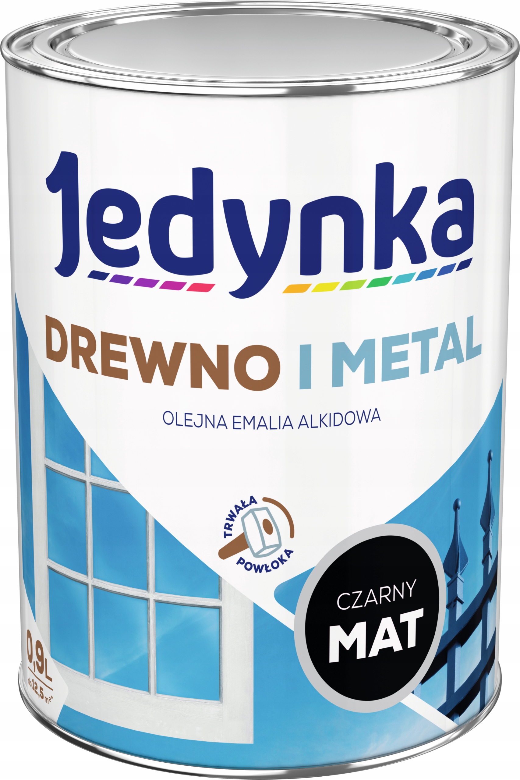 

Jedynka Do Drewna I Metalu 0,9l Mat Czarny