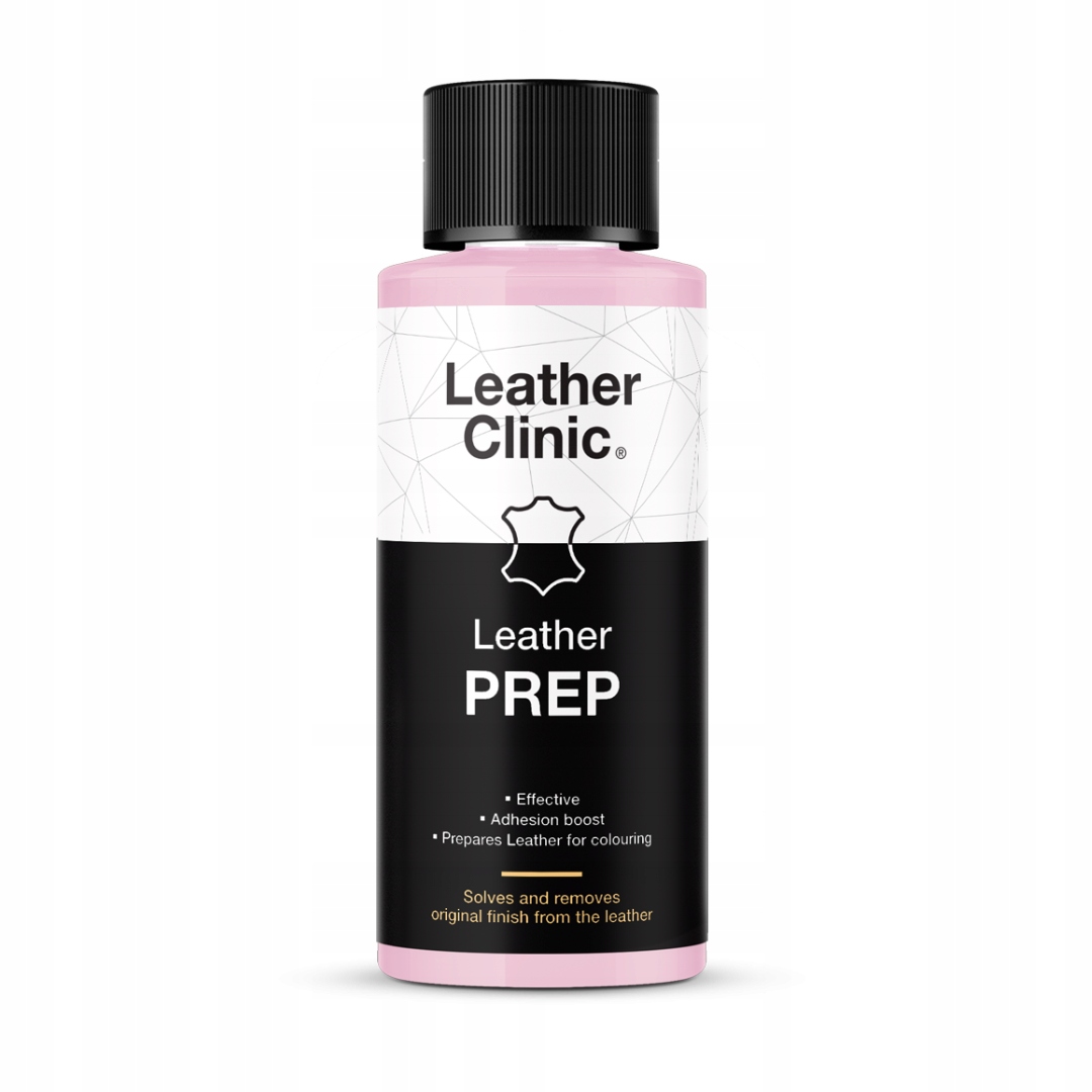 CZARNA FARBA DUŻY ZESTAW DO RENOWACJI KIEROWNICY SKÓRZANEJ LEATHER CLINIC Producent inny