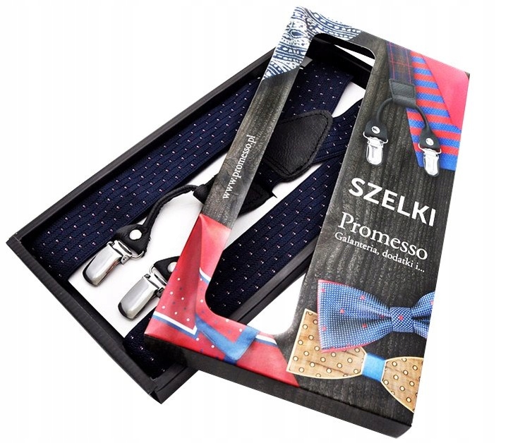 MOCNE SZELKI MĘSKIE 3,5 CM Z GUMY ORAZ 100% SKÓRY Kod producenta NS39