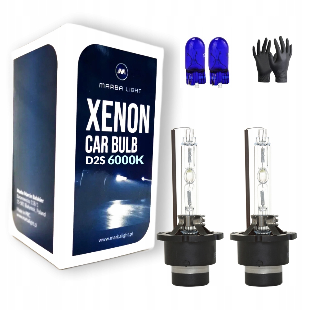 

2x Żarniki D2S Xenon 35W 6000K Marba Homologacja