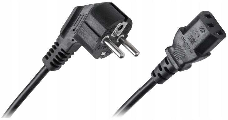 

Długi 15m kabel zasilający przewód zasilania