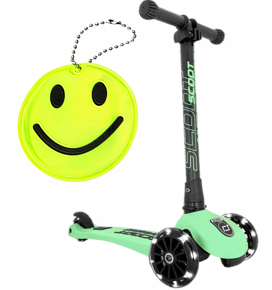 Scoot And Ride Hulajnoga Highwaykick 3 Koła z Led Kiwi 3L+Składana