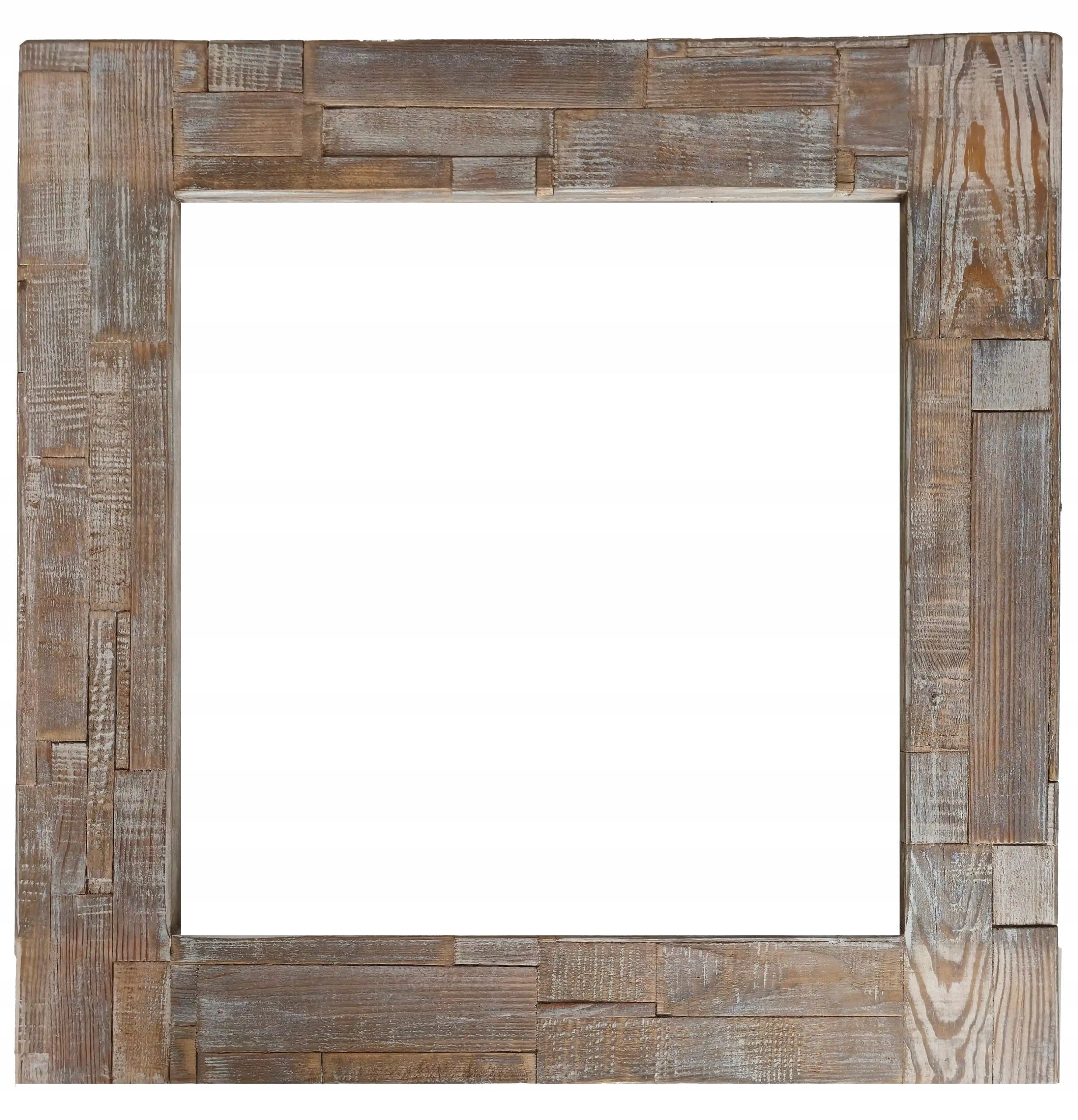 Rustikálny drevený rám – jedinečný vintage štýl