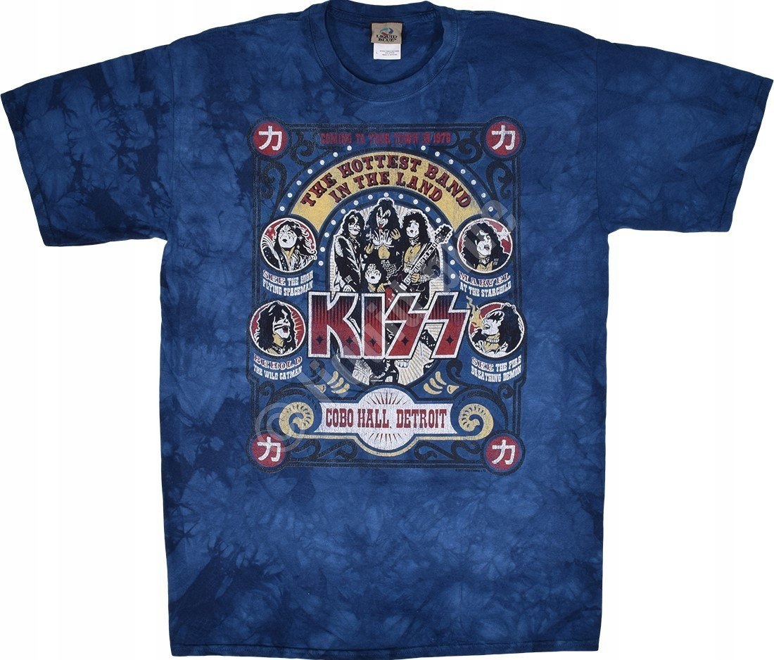 Kiss Cobo Hall Liquid Blue XL