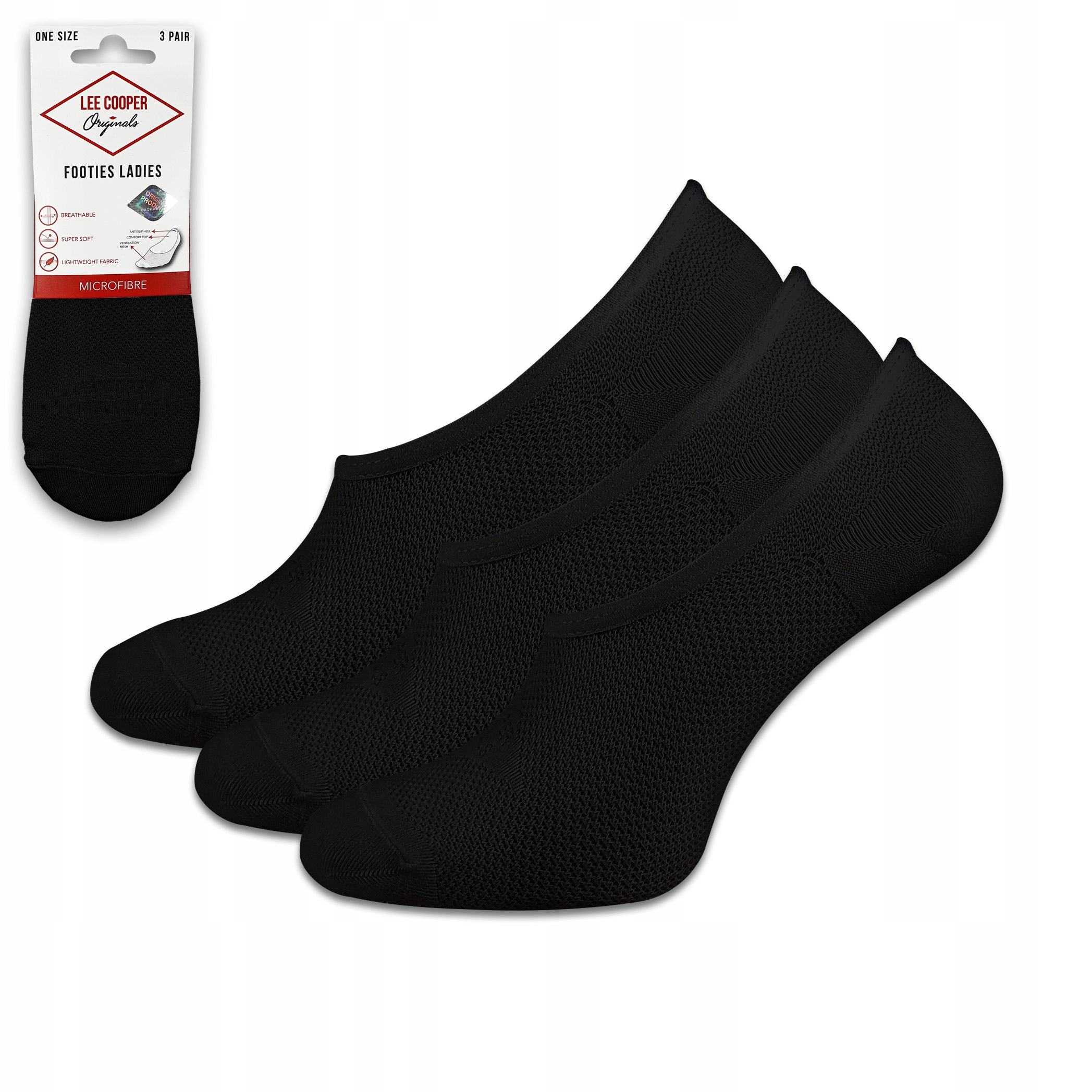 

Lee Cooper Damskie baleriny Stopki 3szt
