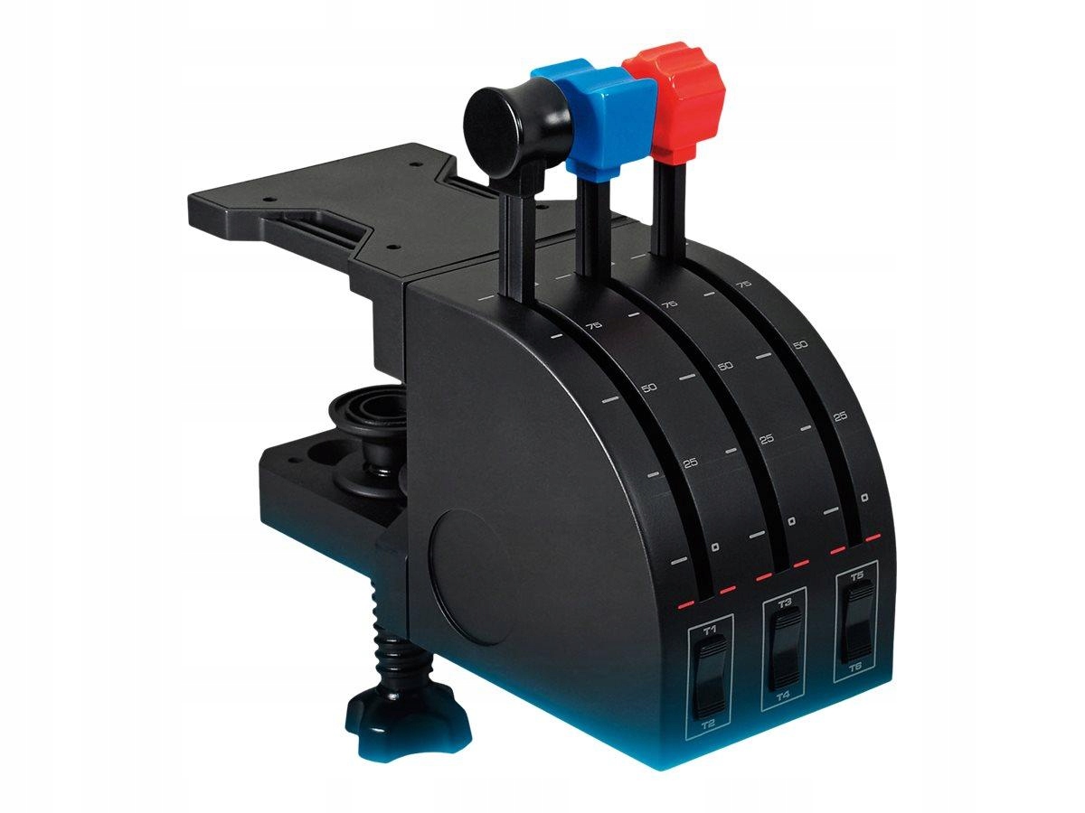 Logitech Flight Yoke System Yoke and throttle wired for Pc