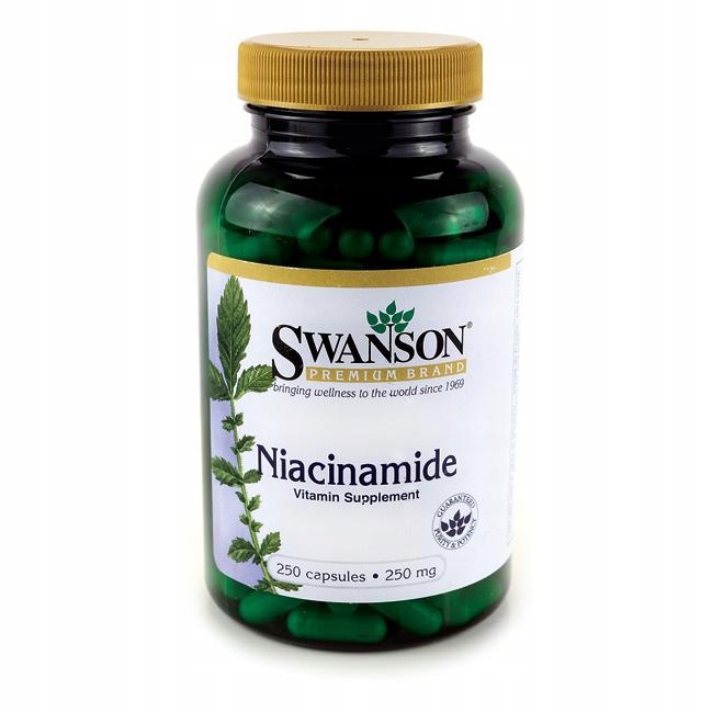 Swanson Niacynamid Amid Kwas Nikotynowy 250MG 250K