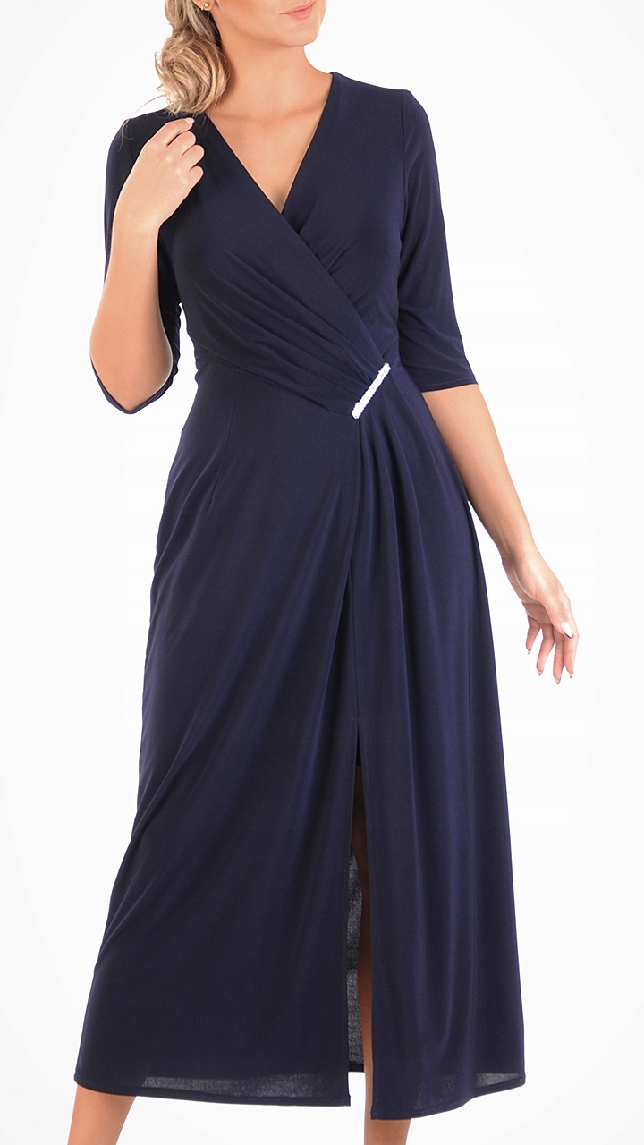 Šaty Loren 46 let dámská na svatební hostina elegantní na slavnostní přijímání