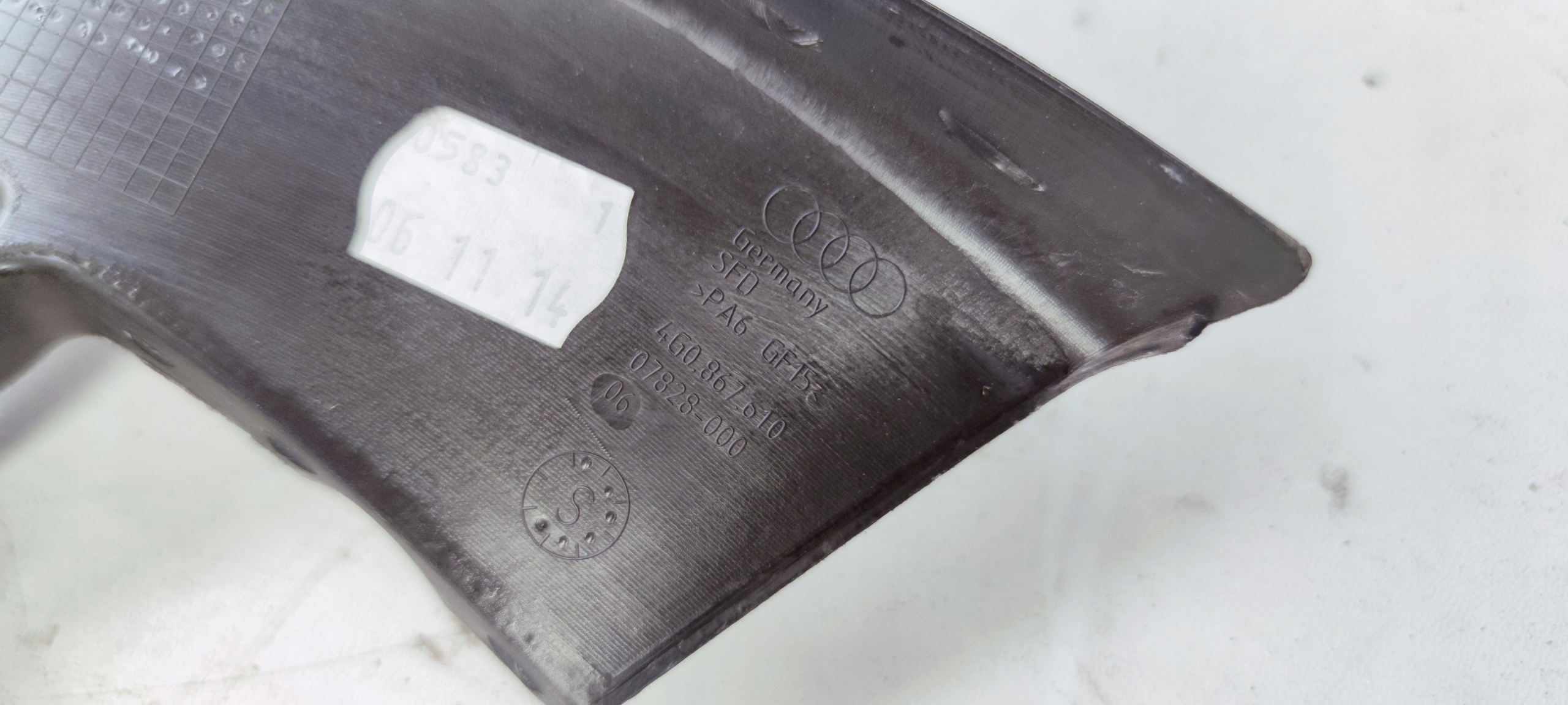 frame door right front AUDI A6 C7 4G0867610