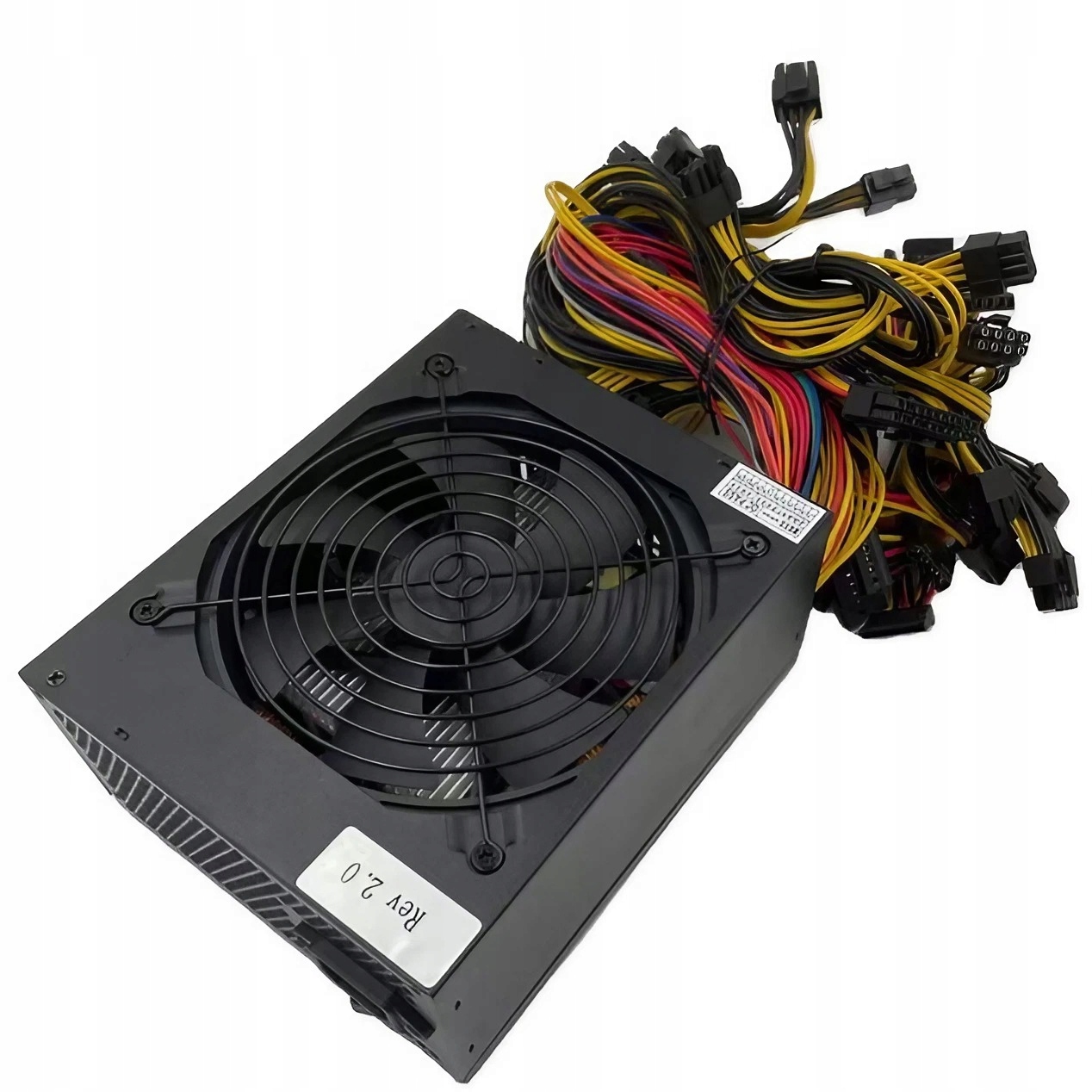 Výkonný napájecí zdroj Zumax 1850 W pro počítač nebo bagr s kryptoměnami Atx 80 Plus