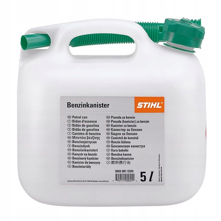 

Kanister Na Paliwo 5l Plastikowy + Lejek Stihl