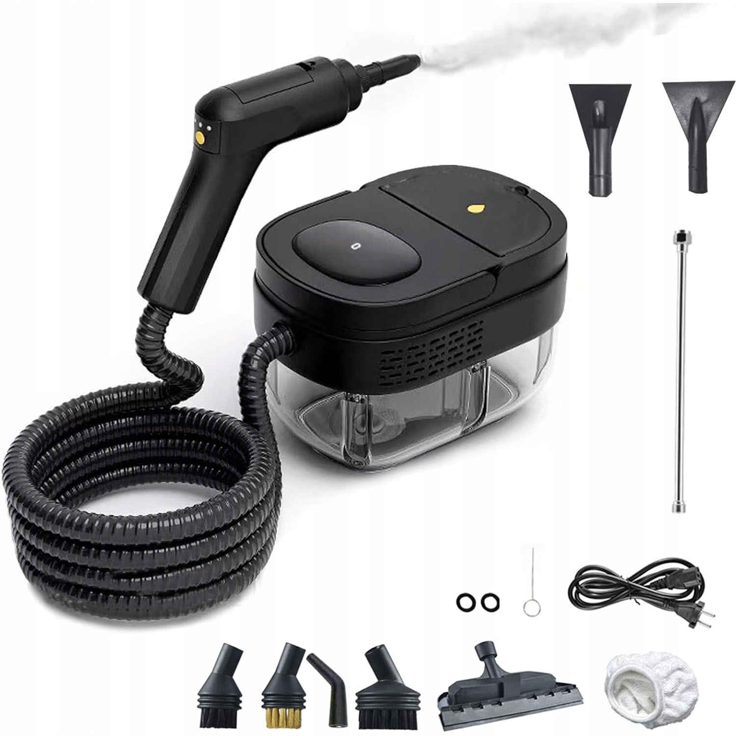 Parný čistič pod vysokým tlakom 2500 W Stroj na čistenie pary 1,6 l