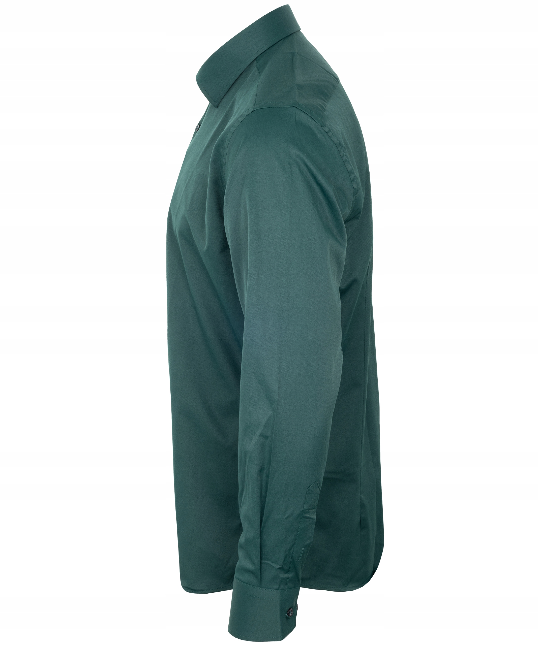 KOSZULA bawełna ZIELEŃ XXL SLIM KOŁNIERZYK Rozmiar kołnierzyka 45