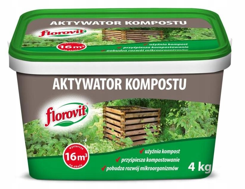 

Florovit Aktywator kompostu komposter 4kg wiadro