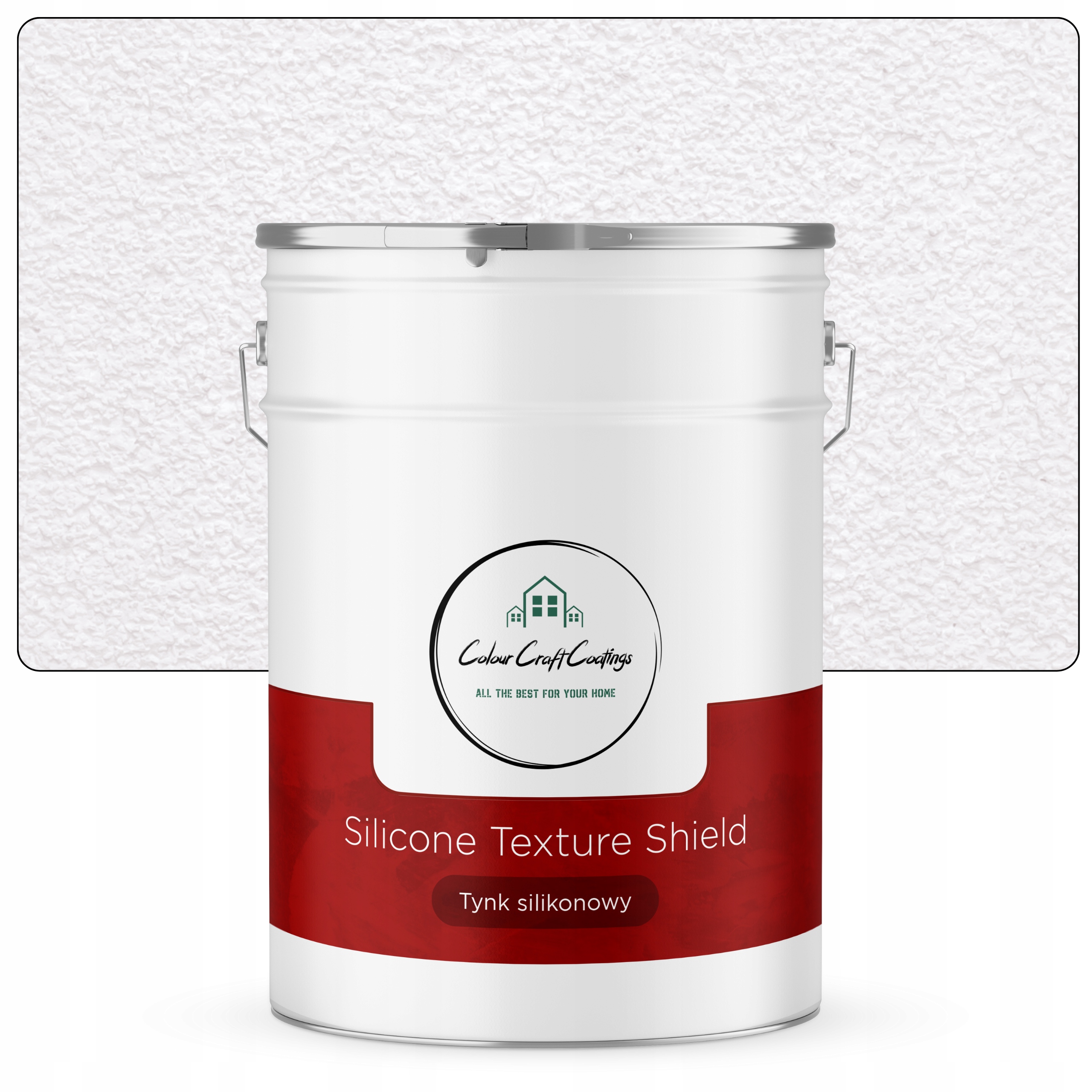 Silikónová omietka biela zlomená teplá 25 kg Biela 1,0 mm Fasádny baránok