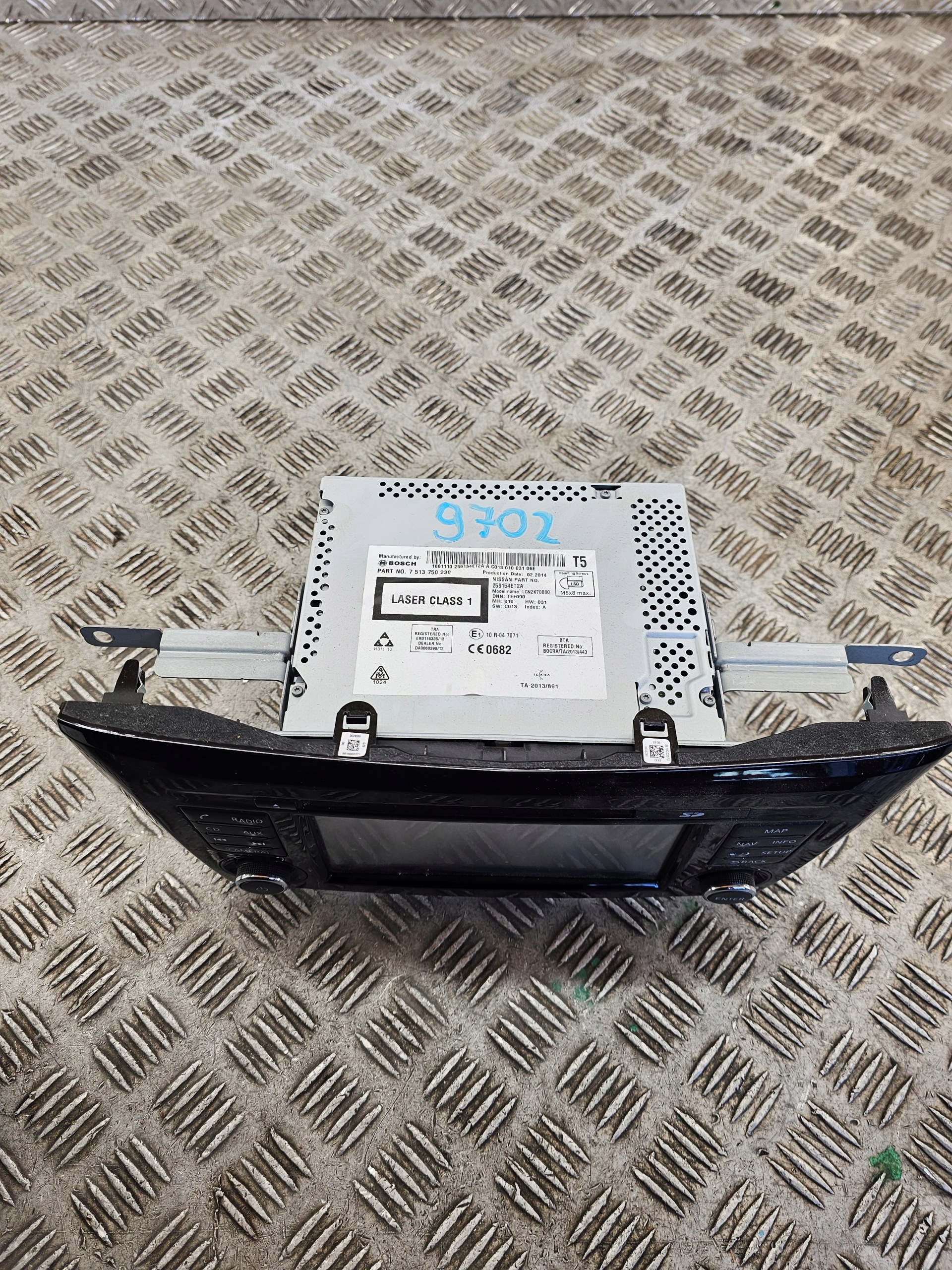 RADIO CD Navigation NISSAN QASHQAI 259154ET2A