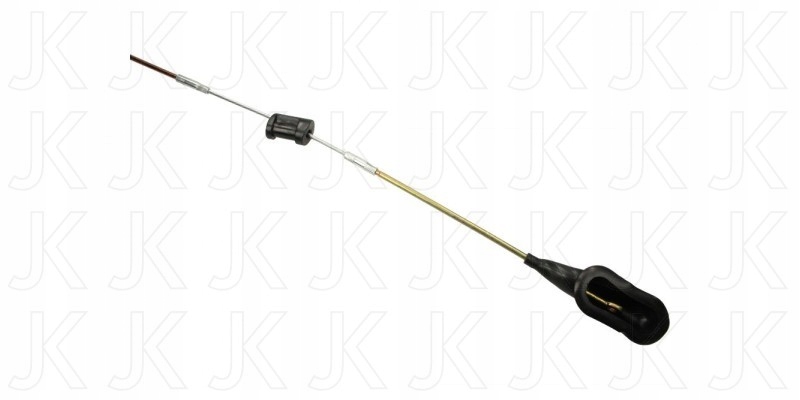 251711471D - Кабель ручного тормоза от рычага до балки VW T3