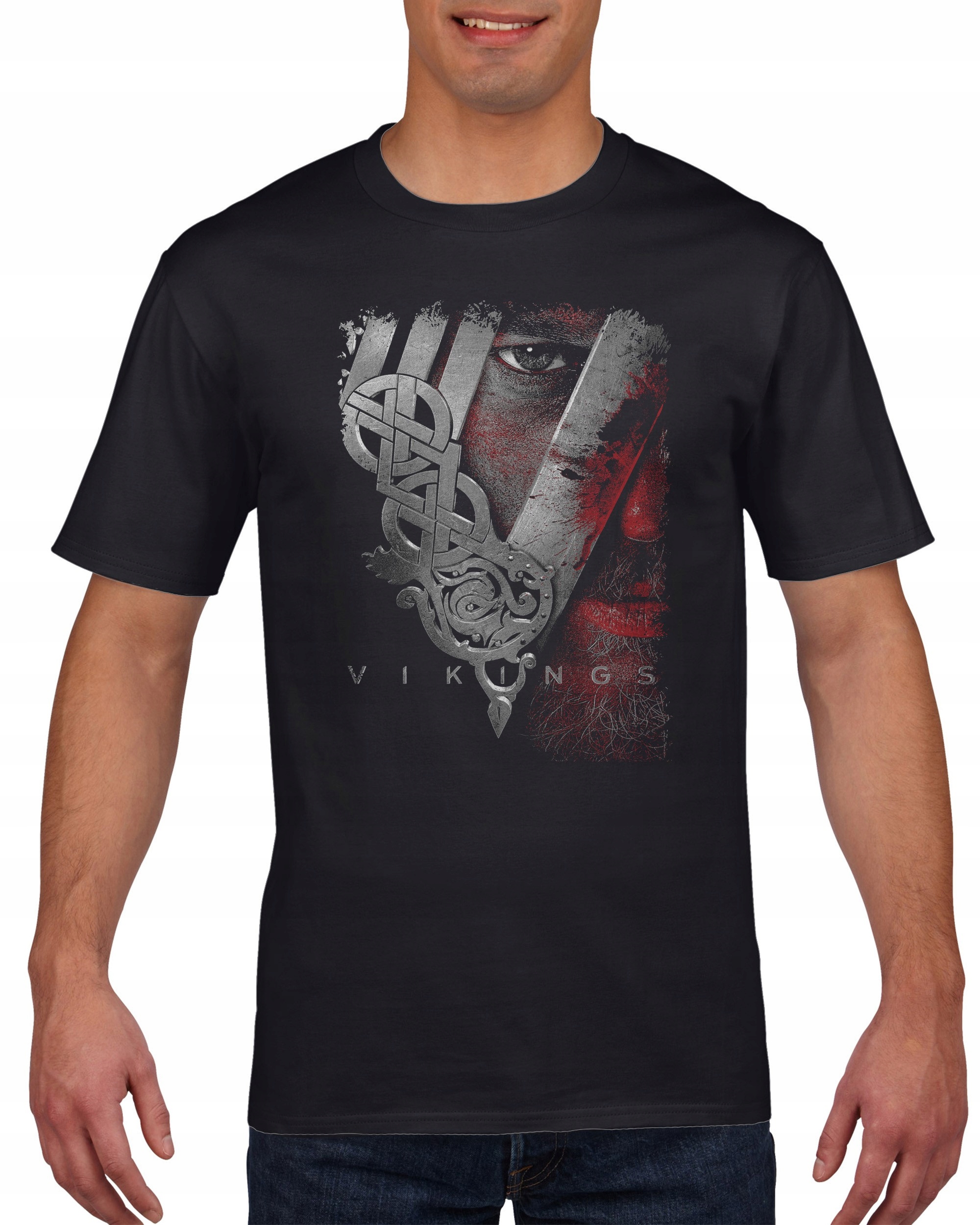 

Koszulka męska Vikings Wikingowie c L