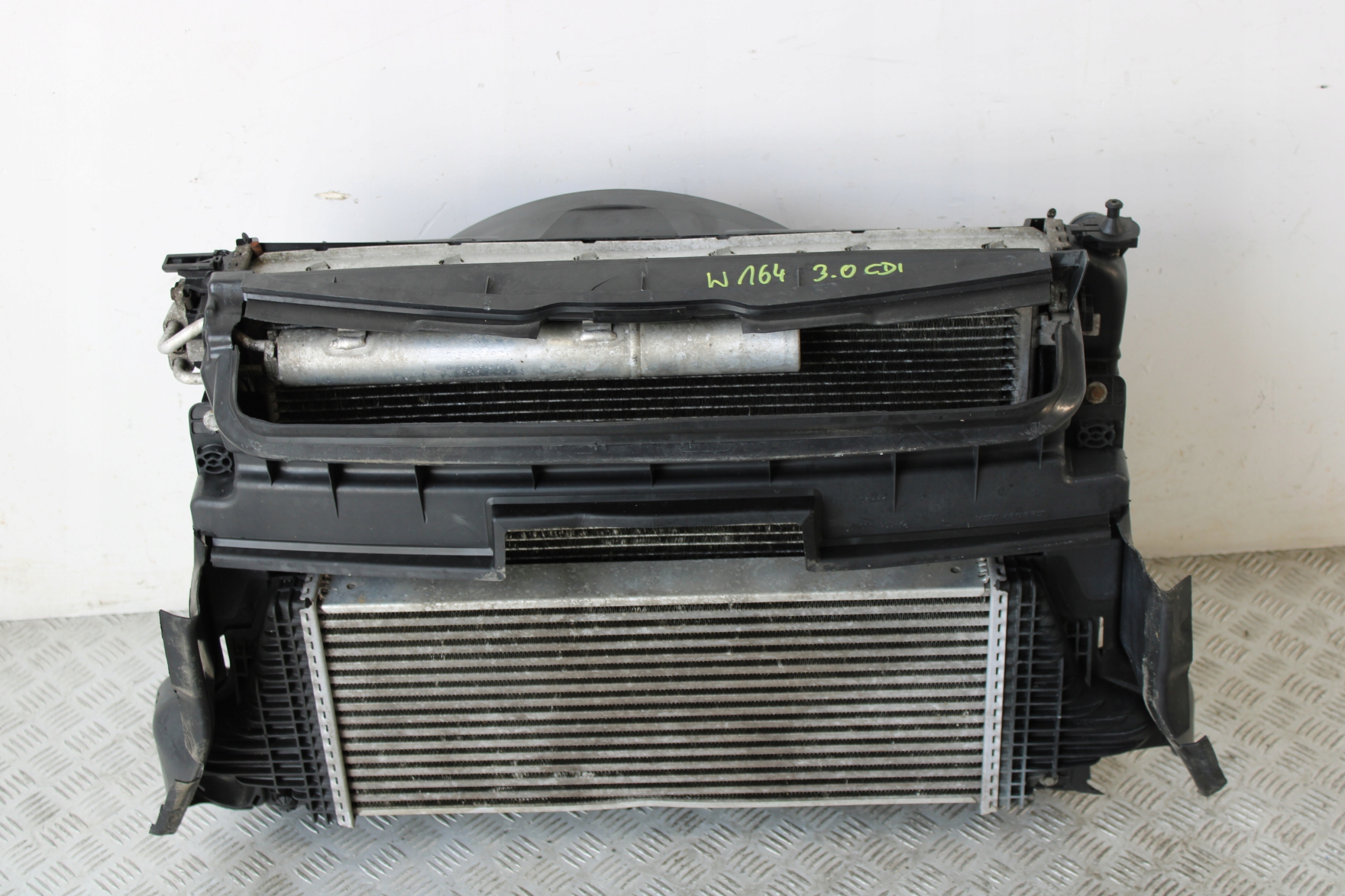 support panel for radiators radiator pillar MERCEDES ML W164