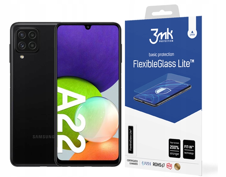 

3MK Flexible Glass Lite do Samsung Galaxy A22 4G