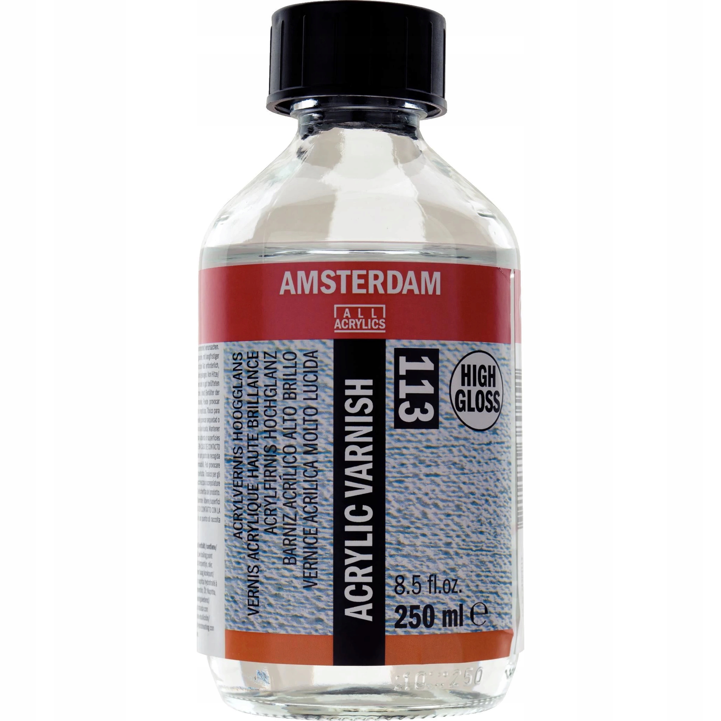Talens Amsterdam Werniks vysoký lesk 250 ml.