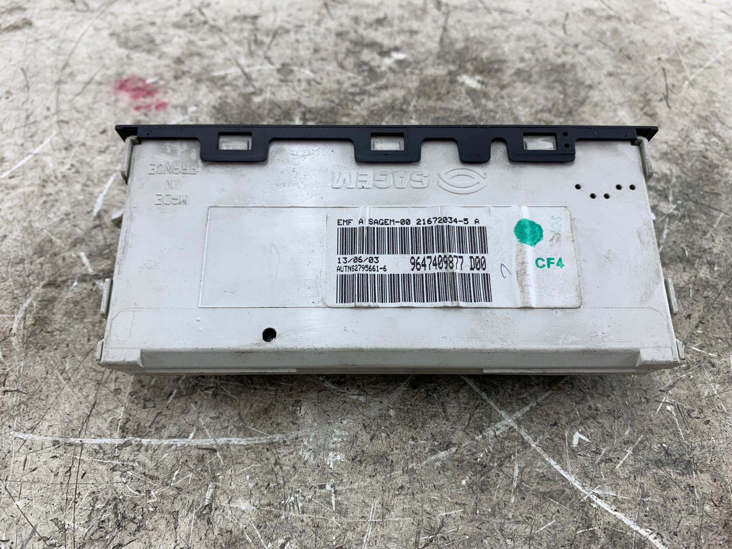 CITROEN C5 e Display MONITOR 9647409877