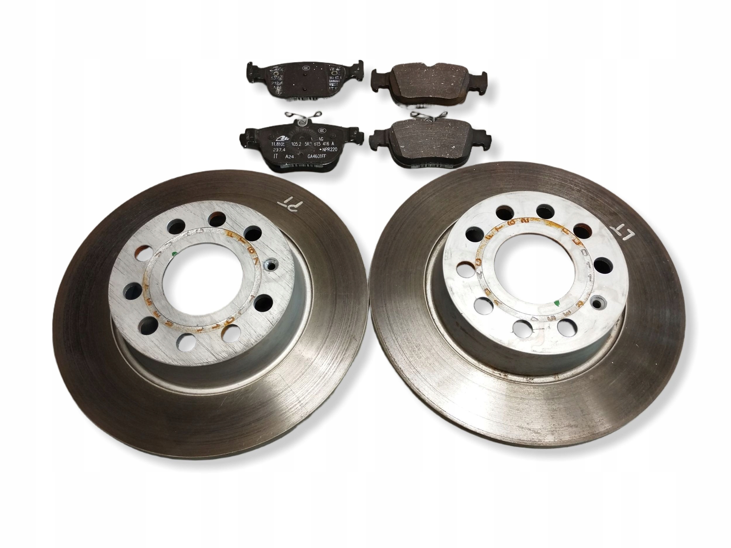 Seat Leon IV kotuče brzdové záď plotýnky 5Q0615601D