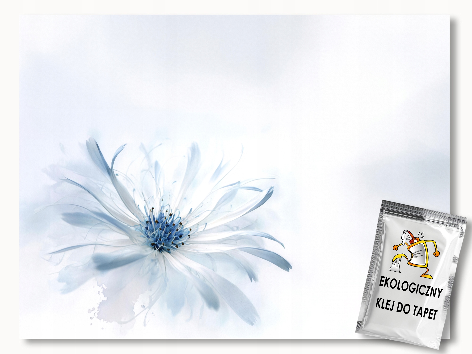 Fototapeta Flizelina Abstrakce Příroda Modrý Květ 250x175 110g
