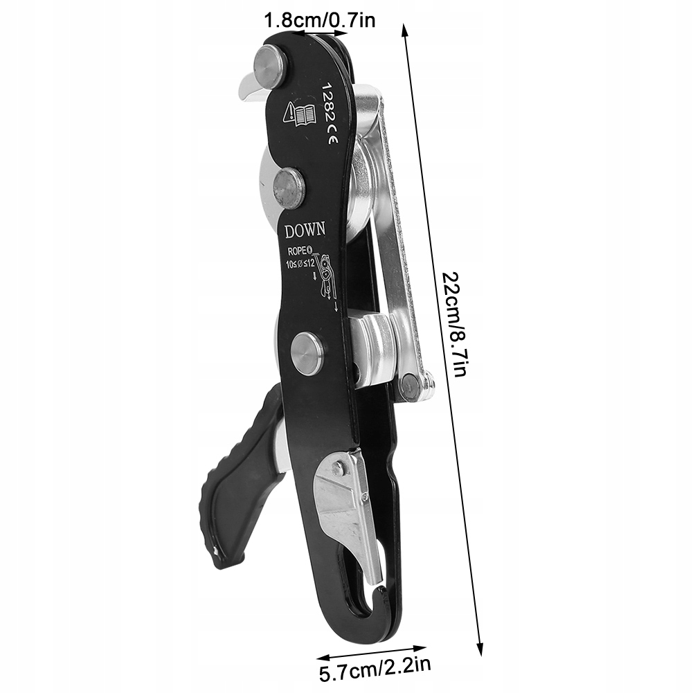 PRZYRZĄD ZJAZDOWY CZARNY Waga 358 g