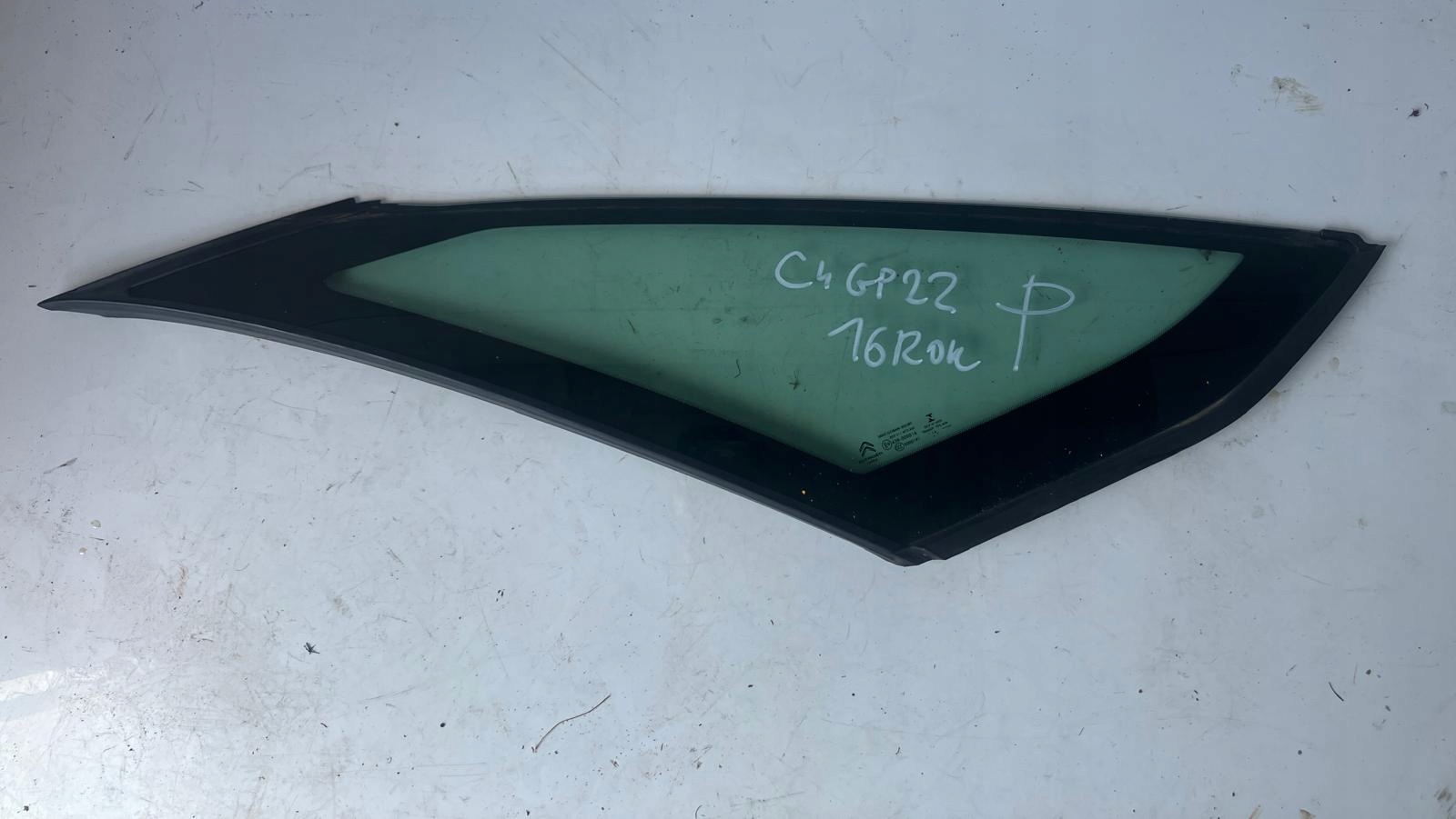 window bodywork right front CITROEN C4 PICASSO II 16 ROK