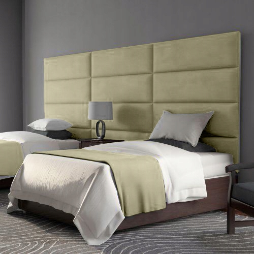 

Panele Ścienne Tapicerowane 60X30 Wezgłowie Jas