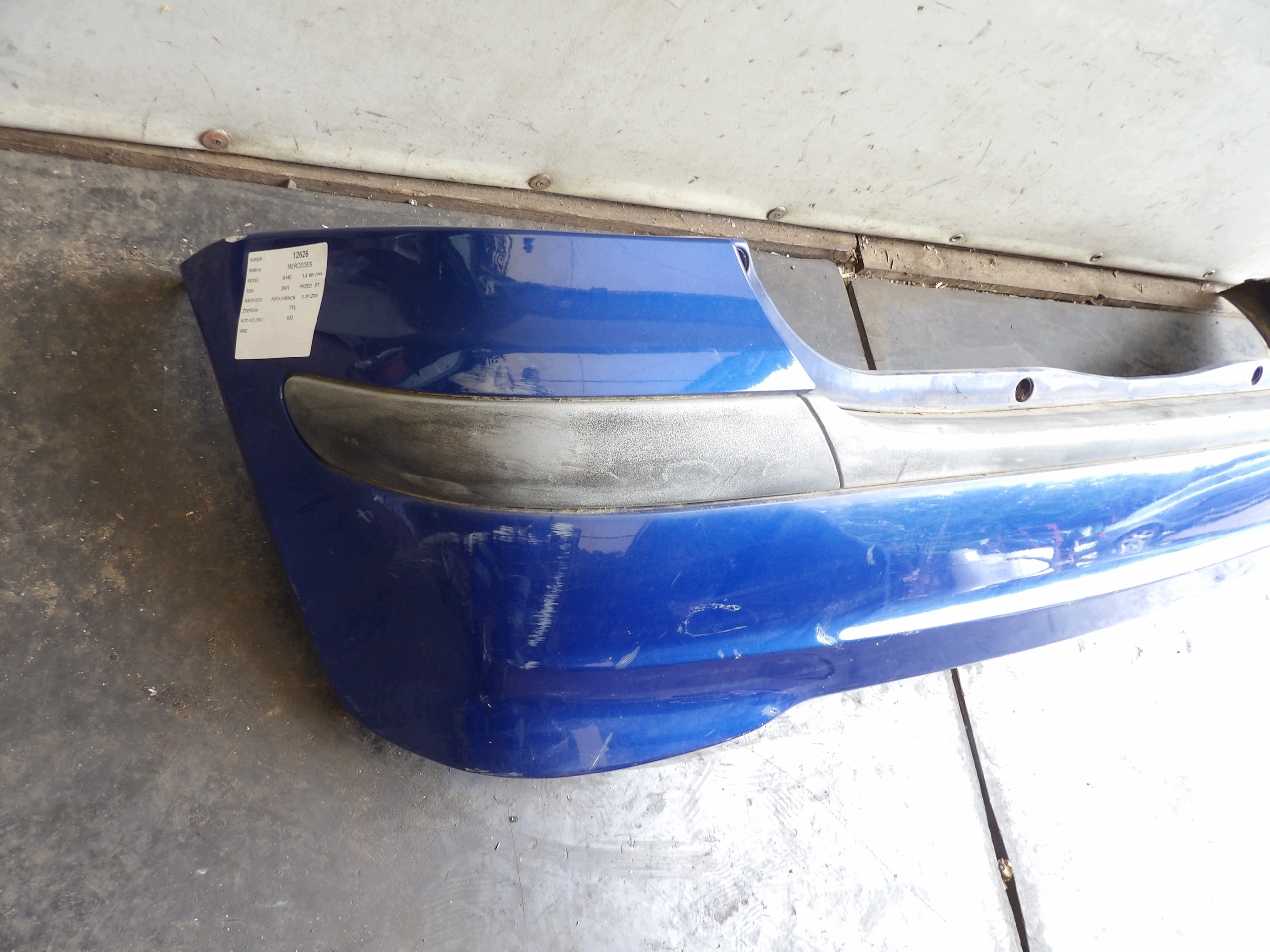 Mercedes A 140 Stoßstange hinten 933