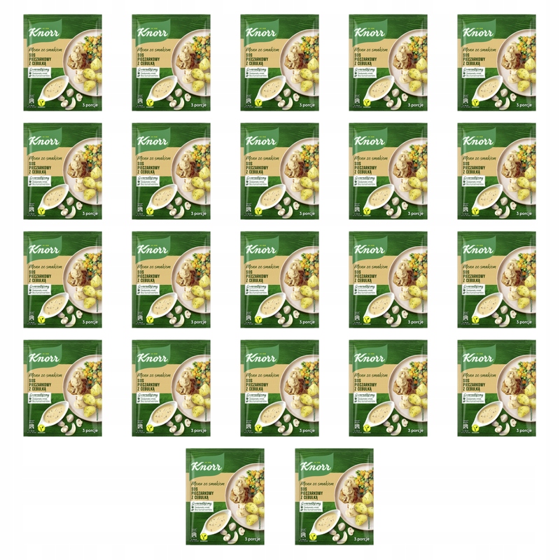 Knorr Žampionová omáčka s cibulkou 37 g X22