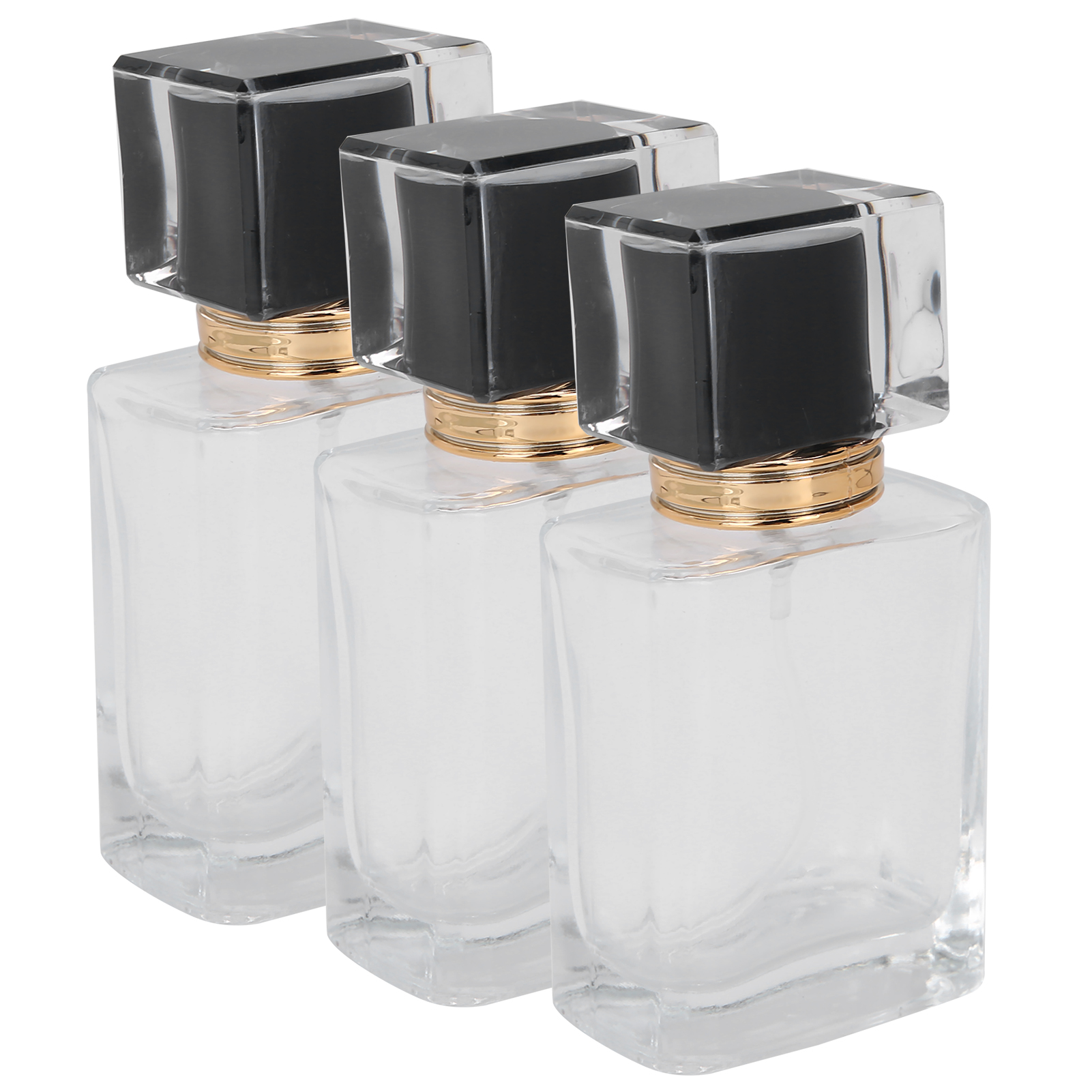 50 ml skleněná lahvička na parfém s možností opakovaného použití