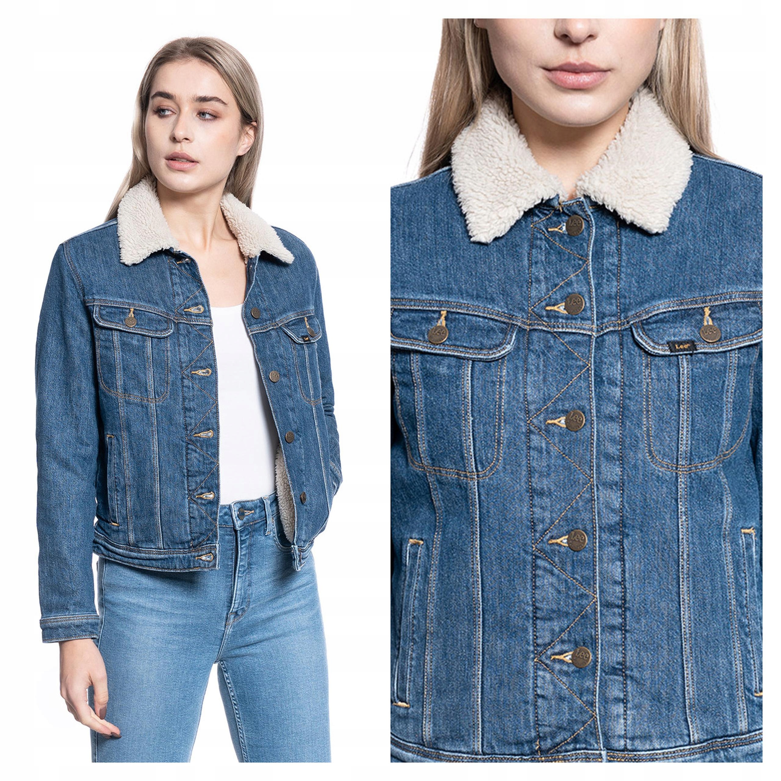 Dámská džínová bunda Lee Sherpa Rider S