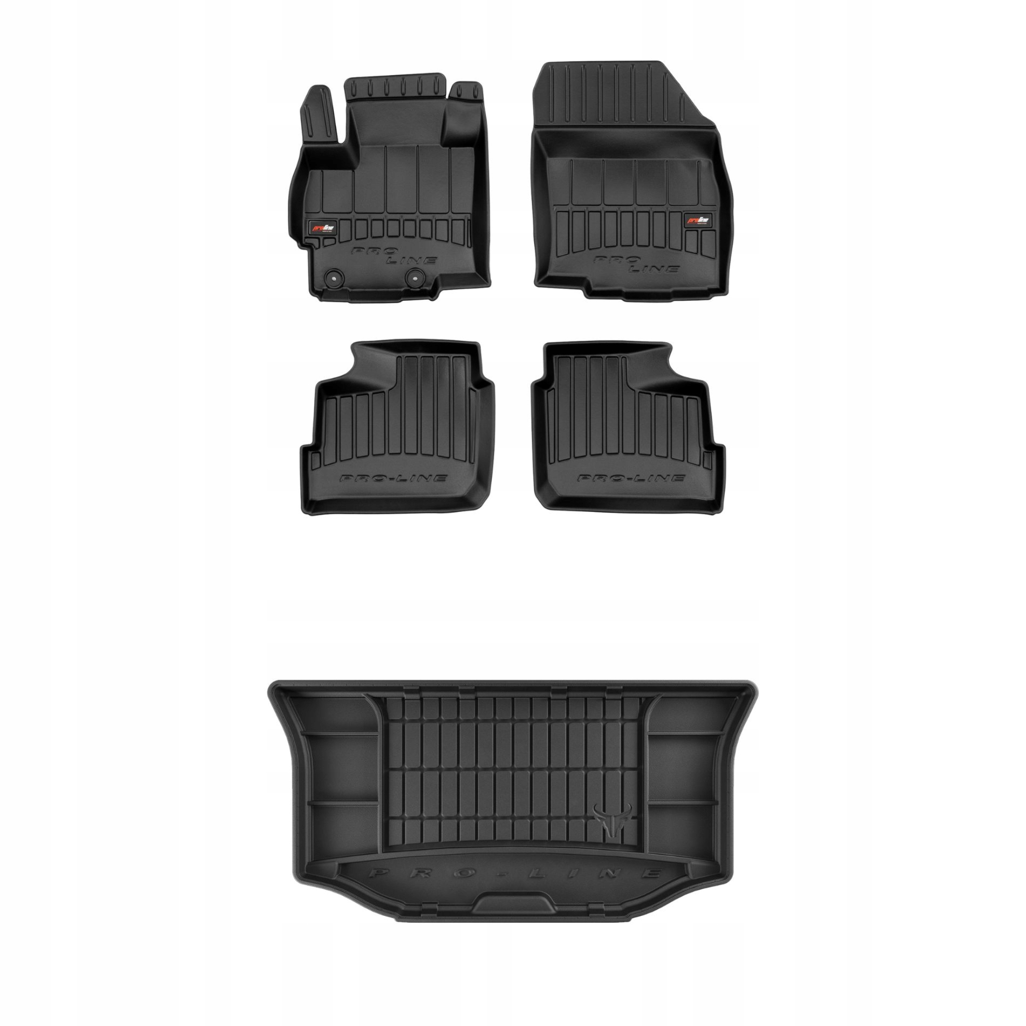 Sada gumových koberců a rohoží pro Mitsubishi Space Star od roku 2013