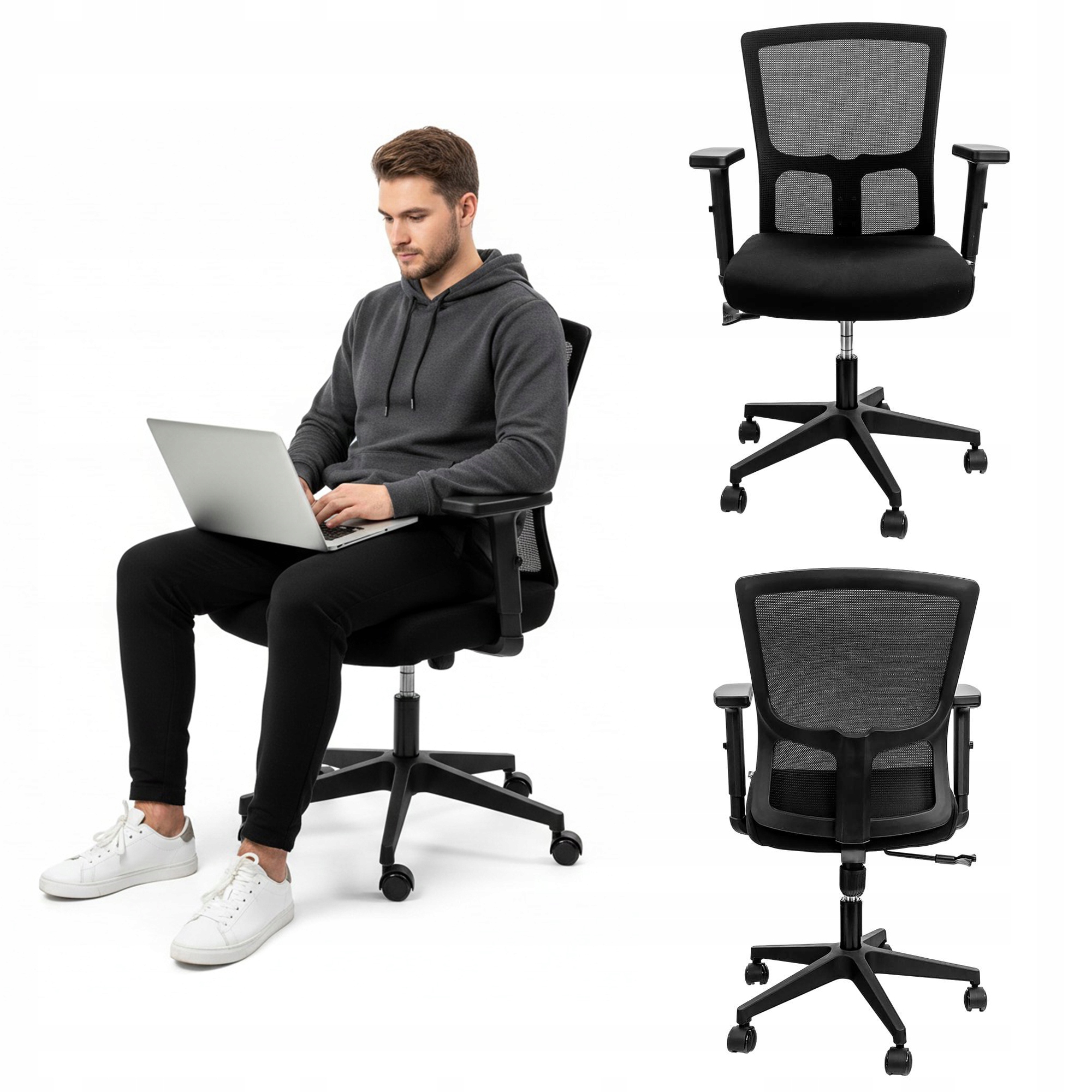 Kancelářská otočná židle Furvero Aero Ergonomická kancelářská židle