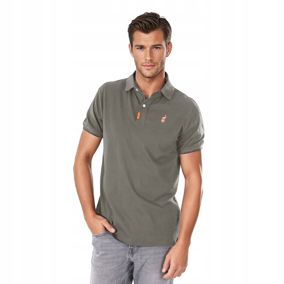 Pánské Pánská polokošile Aulp Ringo, bavlněné, prodyšné, Khaki XL