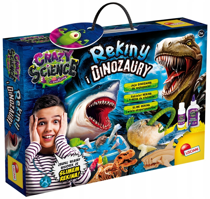 Archeologická sada pro Děti Žraloci a Dinosauři Vzdělávání Lisciani