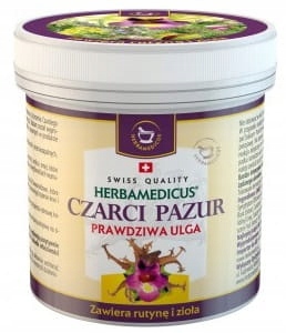 

Szwajcarski balsam Czarci Pazur z rutyną 250 ml