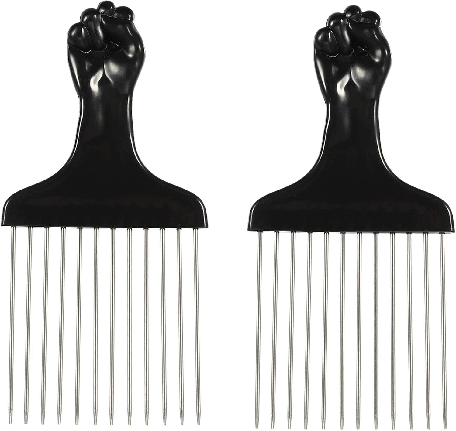Kovové Kostky Do Vlasů 2 Ks Africké 14,8 CM